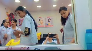 Makeup Class Praticalमेकअप क्लास प्रैक्टिकल 💄 [upl. by Llorrac246]