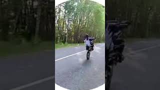 стант kayo tt140 питбайк shorts stunt [upl. by Niassuh879]