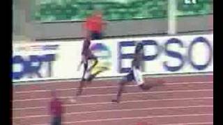 Michael Johnson 400m [upl. by Ahsienot]