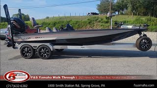 2023 Xpress X21 Pro Bass Boat Yamaha Vmax 250 SHO F amp S Yamaha Hanover PA [upl. by Wini]