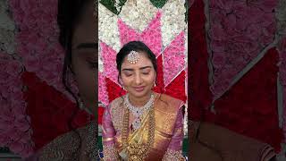 Pellikuthuru function ￼makeup shorts bridalmakeup hyderabad [upl. by Neersin]