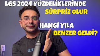 LGS 2024 Yüzdeliklerinde Sürpriz Olur Bu Sınav Hangi Yıla Benzer Geldi [upl. by Rosel699]