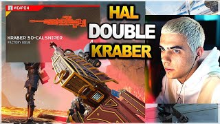 TSM ImperialHal Reacts to Incredible Kraber Shot in Predator lobby  DOUBLE KRABER  apex legends [upl. by Lavicrep]