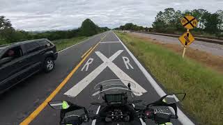 Honda nc750x DCT Ride 59  Road Trip Shenandoah To Waynesboro  insta360acepro  djimic2 [upl. by Angelico]