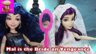 Mal is the Bride on Vengeance  Part 3 Halloween Descendants Series  Disney [upl. by Geddes201]