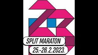 Split Marathon 2023 My first Half marathon  with GoPro [upl. by Enitsrik]