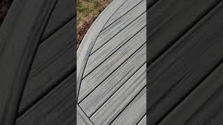 Trex curved composite decking [upl. by Lacee]