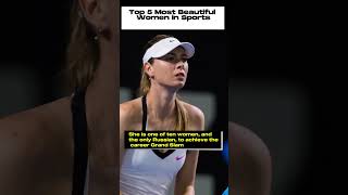 Top 5 Most Beautiful Women in Sports top5 beautiful athletes sports women viral shorts [upl. by Paxon]