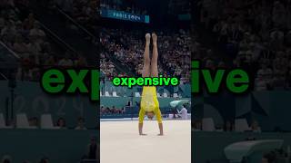 Is this the most expensive sport👀🤸‍♀️ gymnastics simonebiles gymnast olympics [upl. by Repsaj]