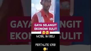 Viral ASN beli Pertalite 10rb pake mobil mewah 😱 status viralvideo viralshorts beritaterkini [upl. by Peterson]