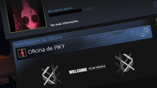 COMO COLOCAR GIF NO PERFIL DA STEAM TUTORIAL PASSO A PASSO WELCOME TO MY PROFILE [upl. by Octavian130]