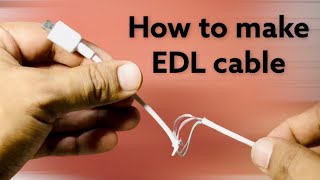 How to make EDL cable for Qualcomm CPU’s  EDLcable [upl. by Birk]