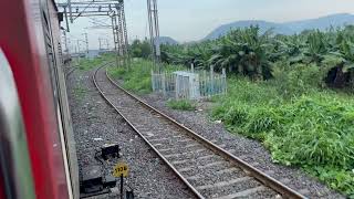 LINGAMPALLY To Vijayawada Intercity Floods Time video Indian railway intercityexpress [upl. by Ingmar]