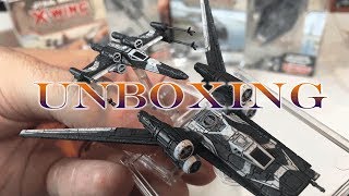 XWing Wave 14 Saws Renegades Unboxing Movable SFoils XWing 10 and 20 combined [upl. by Portwin]