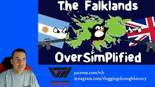 A Historian Reacts  THE FALKLANDS  Oversimplified [upl. by Gershon258]