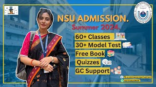 North South University Summer 2024 Admission Preparation  NSU SUMMER 2024 [upl. by Jenilee928]