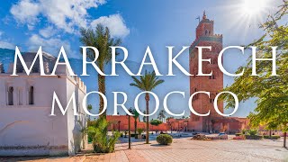 Colors of Marrakech A Breathtaking Drive through the Medina Morocco 4K [upl. by Nostets]