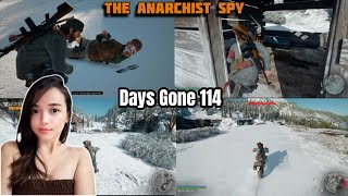 Days Gone 114  the Anarchist Spy  Locate the Anarchist Gameplay Walkthrough No Commentary [upl. by Arral]