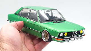 118 MCG BMW 518 E12 By Scale Reviews Custom Model [upl. by Dicky]