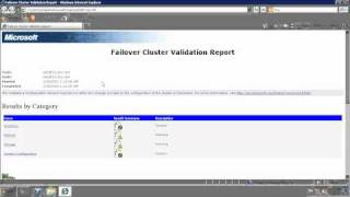 Part 4 Configure 2 node windows 2008 R2 failover cluster [upl. by Gabe]