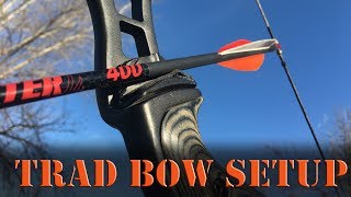 How to set up a Traditional Bow longbow or Recurve [upl. by Adolphe]