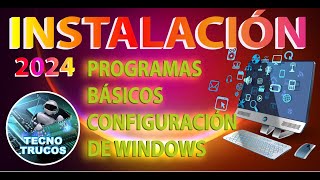 ✅ PROGRAMAS BÁSICOS PARA PC RECIÉN FORMATEADO [upl. by Ragland]