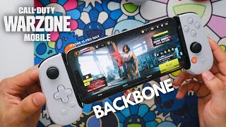 I got the Playstation Backbone for Warzone Mobile Iphone 15 Pro Max [upl. by Ally]