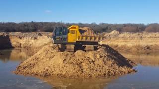 Terramac RT14R Dredge Pond Access Road [upl. by Lewis751]