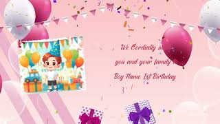 InvitationKids0003  Theme 00030  1920x1080  169  TitlePoint PRO  editpointindia [upl. by Resee403]