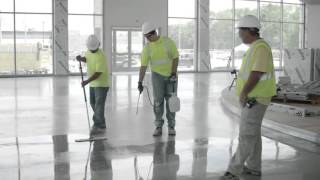 How to Densify Polished Concrete With Prosoco Consolideck LS [upl. by Raila278]