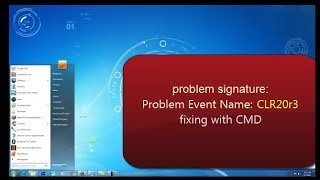 CLR20r3 problem on ehshellexe how to fix with CMD [upl. by Rox]