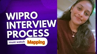 Wipro interview process for mapping must watch  hyderabad [upl. by Arihppas689]