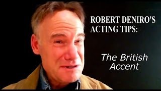 Impressionist Jim Meskimen as Robert Deniro Mastering The English Accent [upl. by Nehpets]