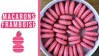 RECETTE MACARONS FRAMBOISE [upl. by Mabelle726]