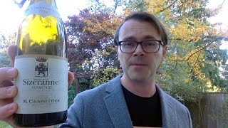 Wine Review Chapoutier Hermitage Monier de la Sizeranne 2012 [upl. by Nirrac]