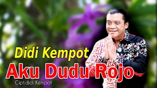 Didi Kempot  Aku Dudu Rojo  Dangdut Official Music Video [upl. by Airdnala]