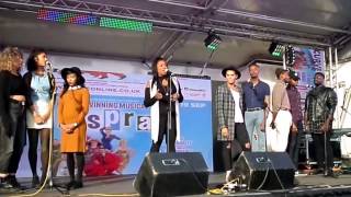 Curve Leicester Hairspray Cast Performing at Leicester Pride 2015 [upl. by Aynwat]