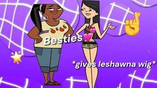 Leshawna and heather actually being friends for almost a minute [upl. by Fai]