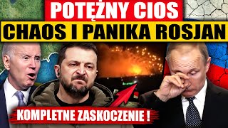 POTĘŻNY CIOS  ROSJANIE KOMPLETNIE ZASKOCZENI [upl. by Eirrahs]