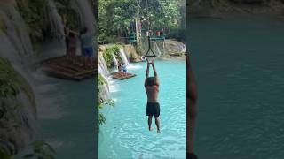 Cambugahay Falls op Siquijor philippines reizen vlog backpacken [upl. by Russi]