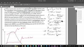 Regenerative Rankine Cycle Part II By Mohamed M Arafa [upl. by Oemor]