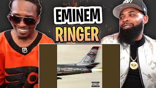 TRETV REACTS TO  Eminem  The Ringer Lyrics [upl. by Bernardina]