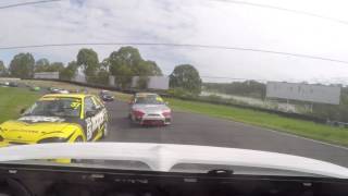 Slideways Hyundai Excel  Lakeside Park  Round 1 2017 [upl. by Winifield369]