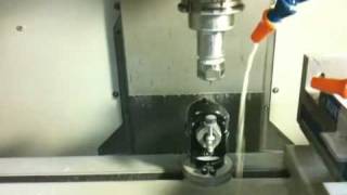 Tool breakage detection HAAS Mill and Renishaw probe [upl. by Anidal924]