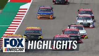 NASCAR Craftsman Truck Series XPEL 225 Highlights  NASCAR on FOX [upl. by East1]