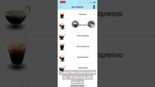 Step by step use of the Cup4You app for Faema and Cimbali super automatic espresso equipment [upl. by Montfort44]