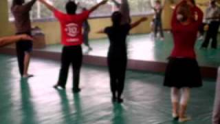 escuela de pandero y danza  jazz clasico  joaquin moreno [upl. by Azaria652]