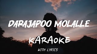 Darajapoo Reprised Version Karaoke With Lyrics [upl. by Leribag]