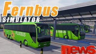 FERNBUS SIMULATOR ► NEWS I Patch 16 I Unreal Engine 413 TrackIR DeutschHD [upl. by Otnicaj]