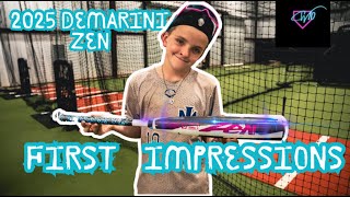 2025 Demarini Zen ReviewOn Field BP [upl. by Madel]